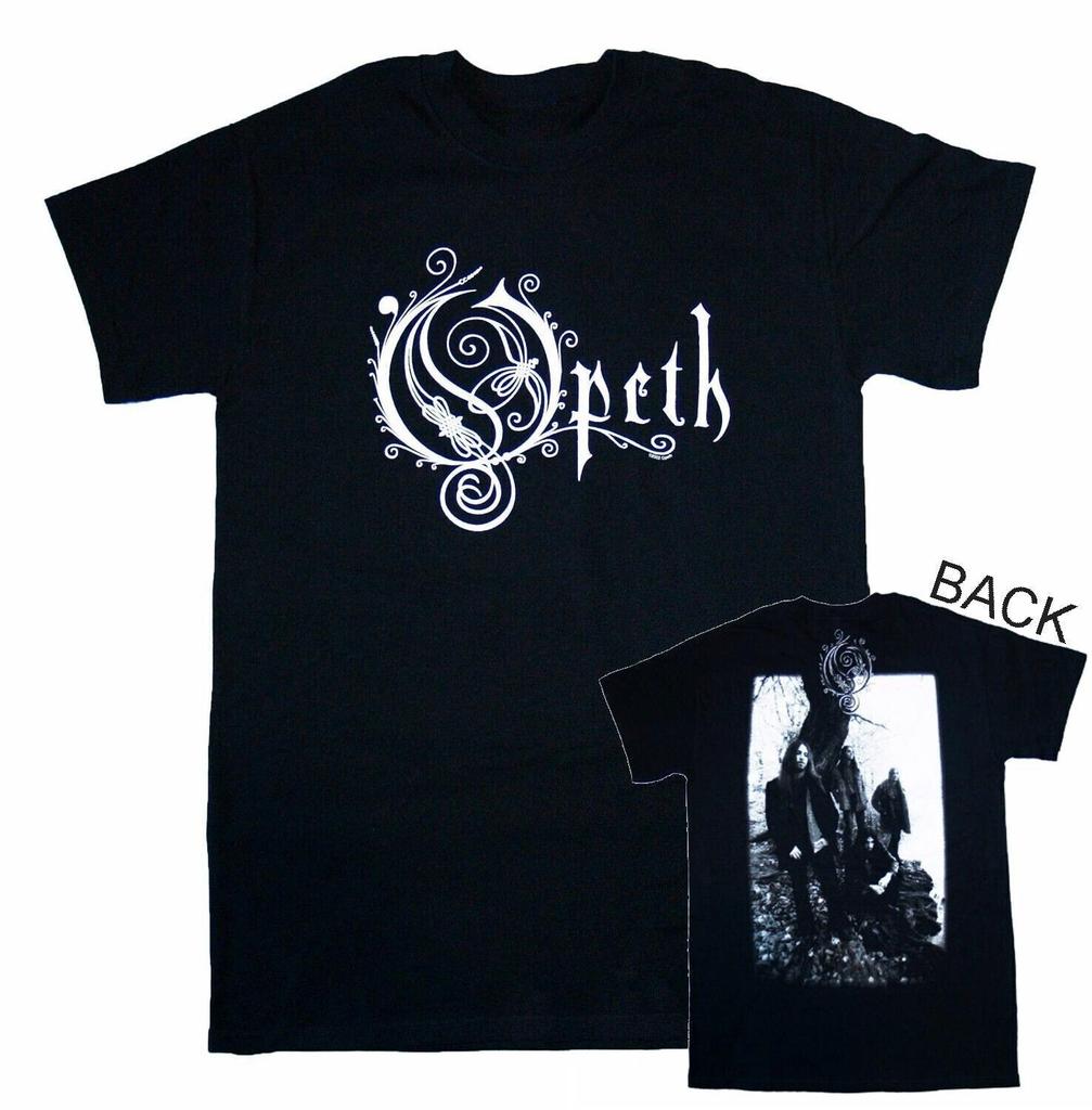 New Opeth Band Short Sleeve Double Side Black All Size Shirt