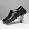 2025 Men's Work Slippers Summer Comfortable Breathable Sandals Chef Kitchen Protection Waterproof Oil-proof Work Shoes Unisex