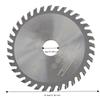 Multi Function Circular Saw Blade 85mm x 15mm x 36T Alloy Circular Saw Blade  For Carpenter