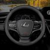 Leather Car Steering Wheel Cover for Lexus UX250h ES350 IX 600 CT200h ES IS RX NX 300h 400H IX570 RX400h IS460 IS400 RX450h