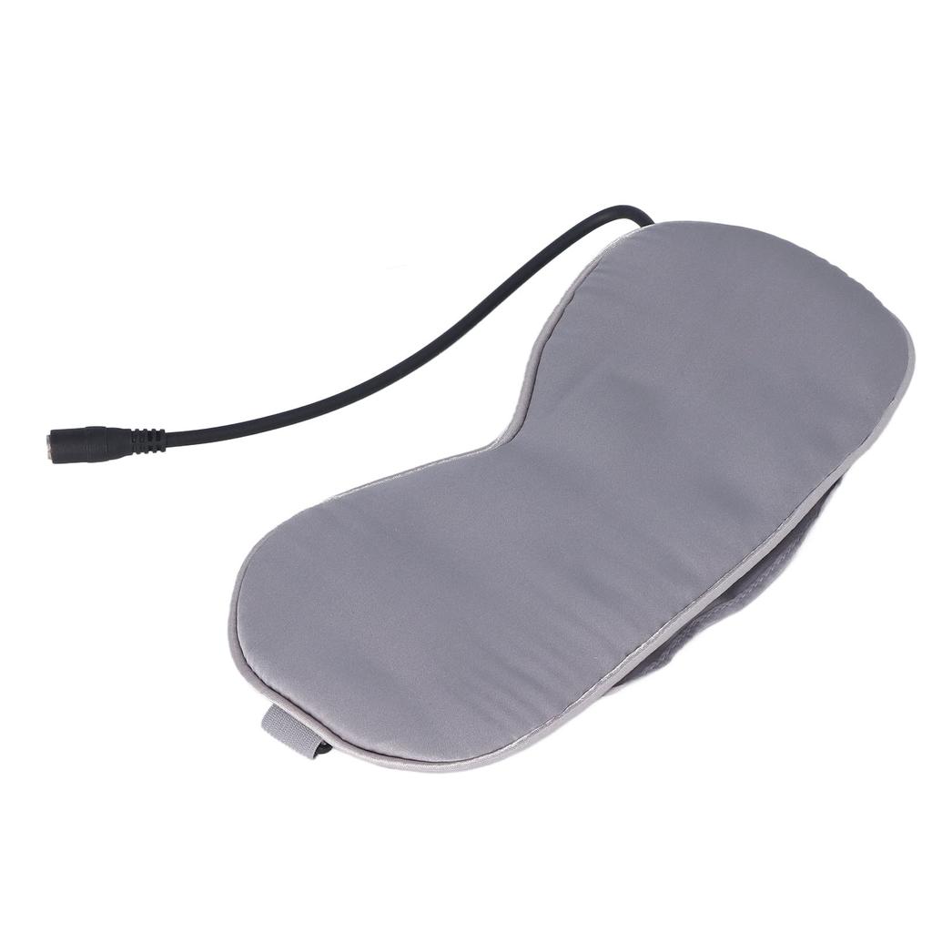 USB Electric Heated Eye Pad Fatigue Relief Blackout Sleep Steam Eye Patch Ice Breathable Silk Eye