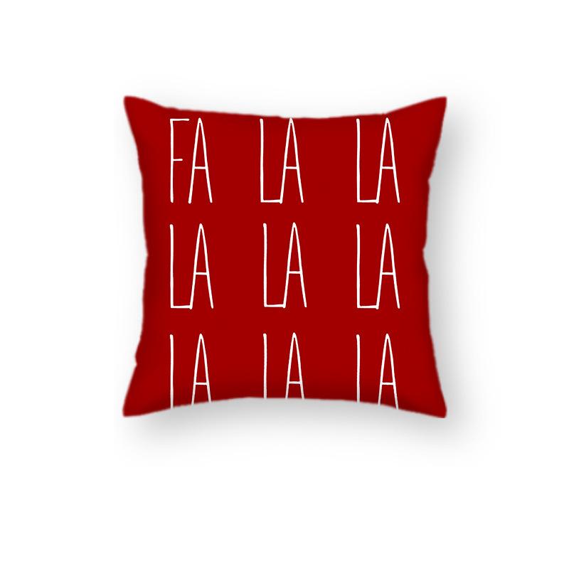 Nordic New Year Christmas Sofa Pillow Ins Cushion Pillow Case Festive Decoration Sofa Living Room Pillow Case