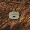 Side Table Smoked Oak 40 X 40 X 56 Cm Engineered Wood