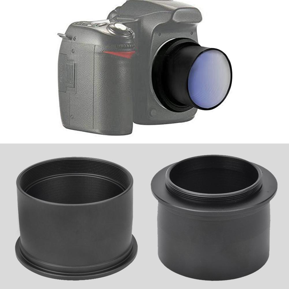 2-tums T-fäste Teleskopobjektiv till M42 x 0,75 Gängadapterring för Astronomi Kikare