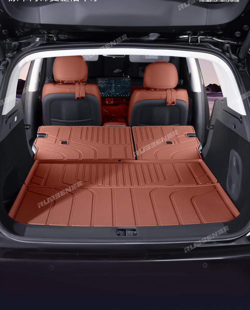 XPeng G7 Trunk Mat - Fits 25 Models, Waterproof TPE Semi-Enclosed Tail Box Mat, Car Accessory