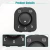 1K0959565J for Volkswagen Jetta Golf mk5 mk6 tiguan CC Passat B6 B7 Rear View Mirror Switch Adjustment Knob Car Accessories