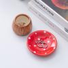 Mushroom Shape Mushroom Storage Tray Detachable Jewelry Organizer Cute Ceramic Key Catchall  Phone