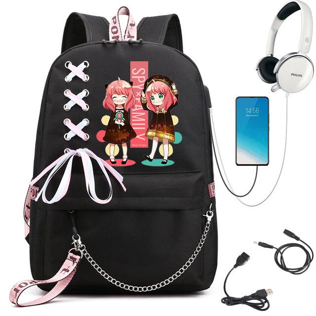 Spy Play House Anime Student School Bag Teen Girl Adult Backpack
