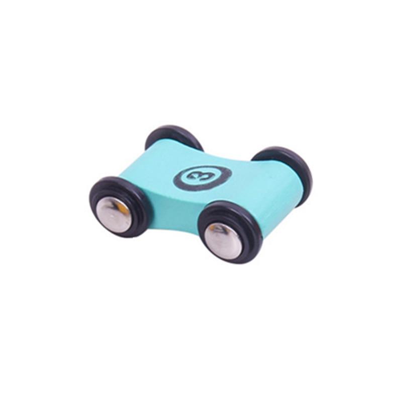 Beech Mini Sliding Car: Children's Inertial Gliding Track Racing Toy