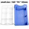 1PC Stackable Plastic Hardware Parts Storage Boxes Component Screws Craft Cabinet Plastic Tool Box Storage Bins With Drawers