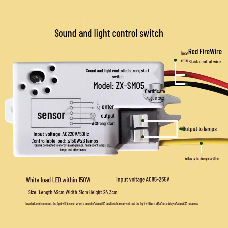 Sufitowa Lampa Infared z Czujnikiem Ruchu Radarowym i Czujnikiem Ciśnienia