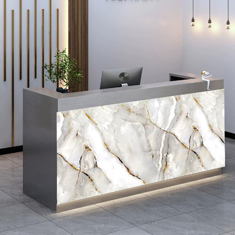Marble Self-adhesive Waterproof and Anti Fouling Wallpaper for Bathroom Kitchen Living Room Background Wall Decoration Stickers