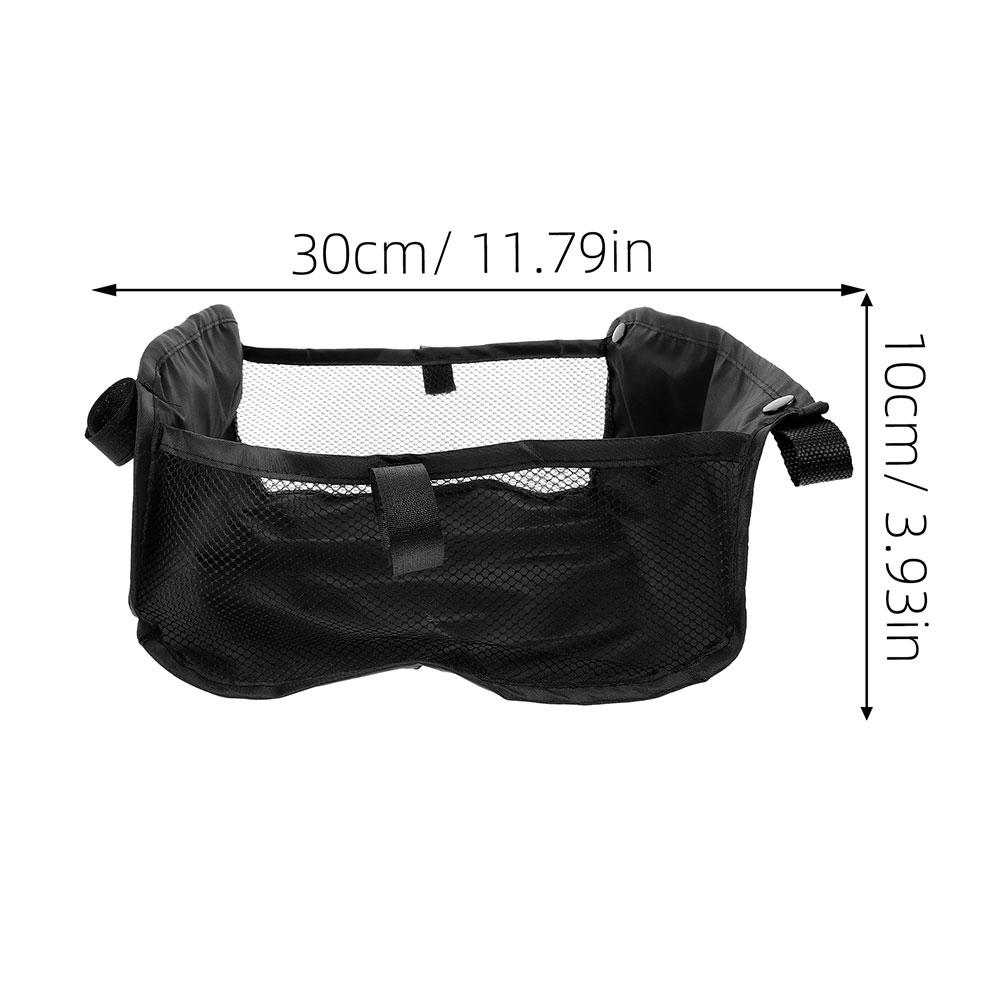 2 Stück Kinderwagen Unterkorb Organizer Netz Aufbewahrungstasche Kinderwagen Wäschekörbe Babykleidung Spielzeug Organizer Aufbewahrung