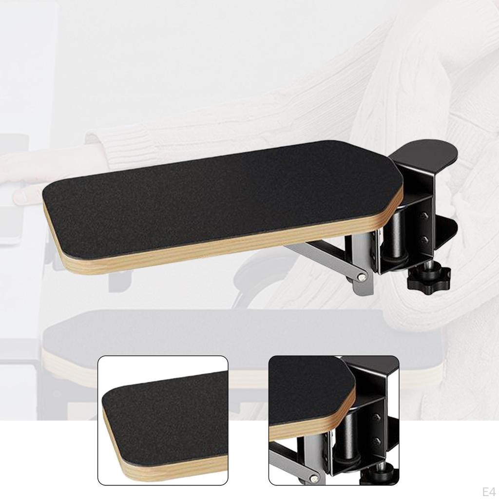 Computer Armlehnenhalter für Zuhause und Büro Tischverlängerung Ellbogenkissen Stühle Armlehnenbrett