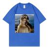 Monkey Thinking Funny Meme T Shirt Unisex Unisex Clothing Casual 100Cotton Summer TShirt High Quality Fashion Oversized TShirts