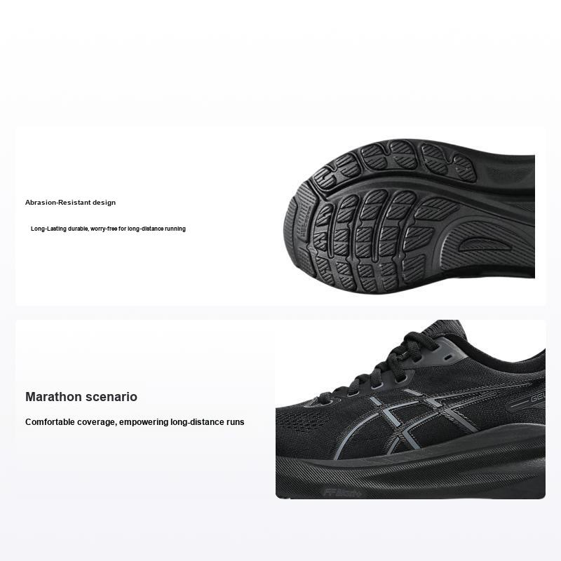 ASICS Gel Kayano 31 Широкие Тройной Черный Мужские Кроссовки 1011B869-001 40