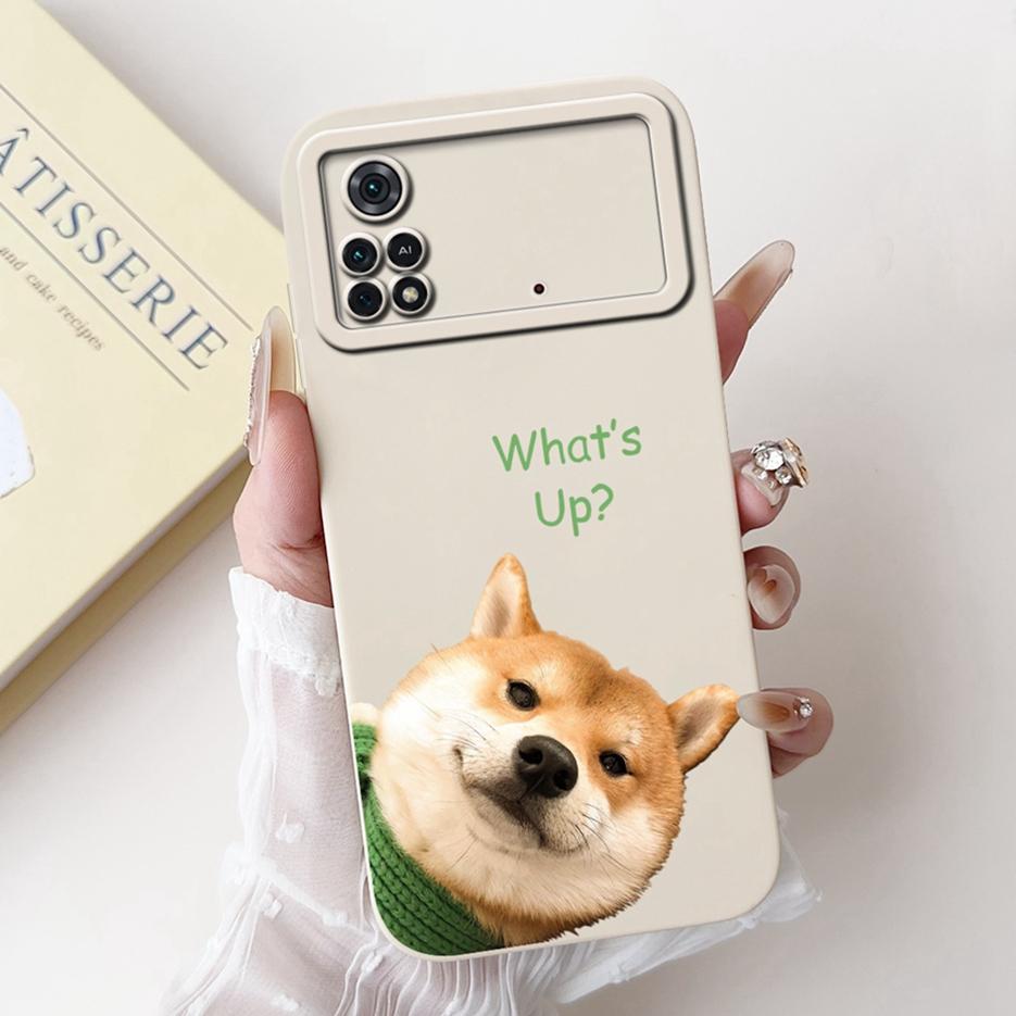 For Xiaomi Poco M4 Pro 4G Case PocoM4 5G Cute Panda Cartoon Cover Soft TPU Phone Case For Xiaomi Poco X4 Pro PocoM4 Pro 5G Shell