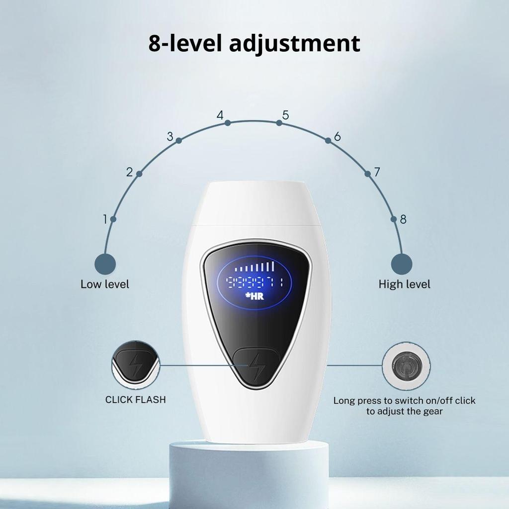 1pc IPL Laser Hair Removal Devices for Women Epilators Painless Pulses Light Permanent Depilator Bikinis Body Armpits Legs Home Use