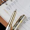Metal Metal Business Signing Pen Luxury Ballpoint Pen Golden Rollerball Ballpoint Pen  School