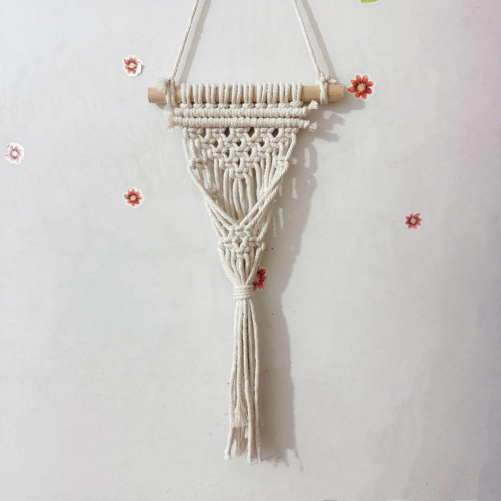 Tapiserie nordică țesută manual pentru decorarea pereților sufrageriei