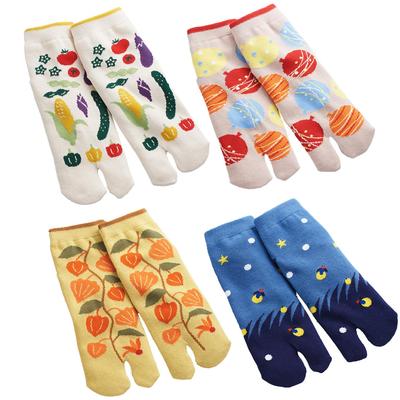 MIKASA Tabi Foot Set of 4 Perfect for Cool To the 2104940 Sneaker-Length Covers, Patterns, Summer, Touch, Xylitol-Treated, Antibacterial,