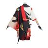 Auswirkungen Kaedehara Kazuha Cosplay Kostüm Halloween Karneval Samurai Kostüm Perücke