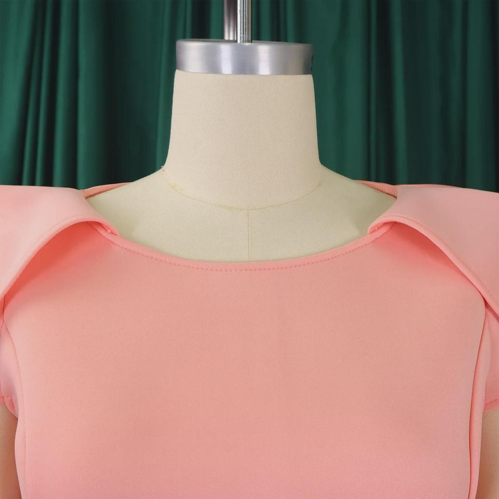 Rochie elegantă și nouă la modă, cu pelerină, pentru banchet sau petrecere