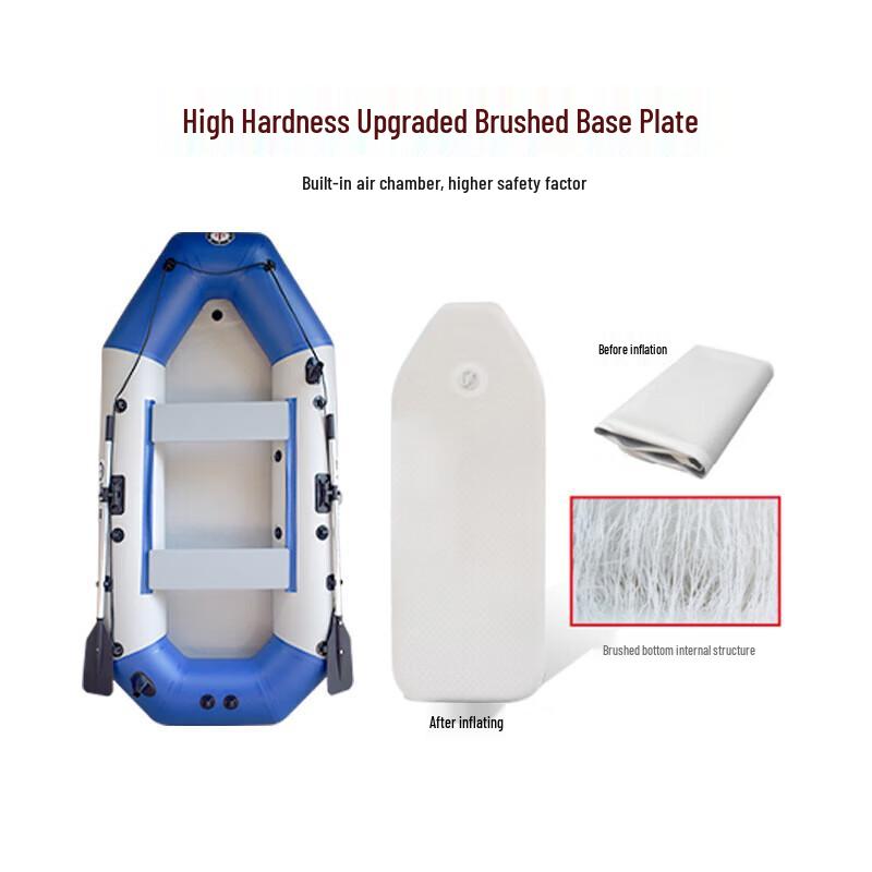 Heavy-Duty 3-Layer Inflatable Assault Boat Kayak