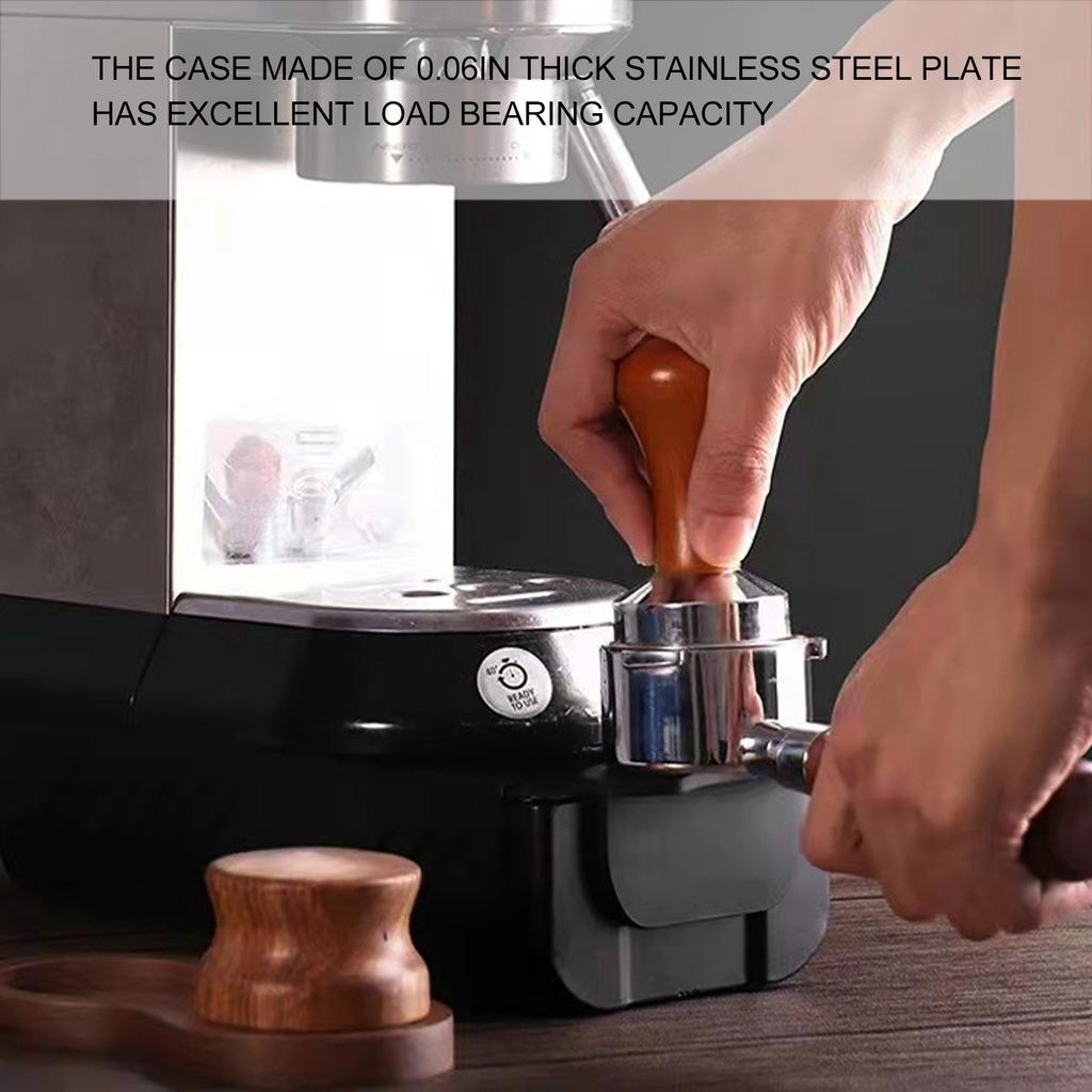 Knock Box Drawer 304 Stainless Steel Detachable Coffee Ground Knock Container With Anti Slip Feet For Cafe Home Kitchen Office