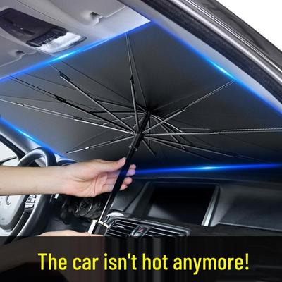 Sonnenschutz für die Windschutzscheibe des Autos: Wärmeisolierende Sonnenblende für Innenraum