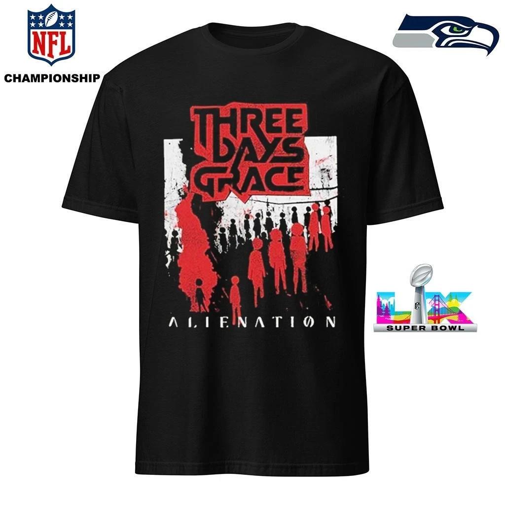 Three Days Grace 2026 Alienation Tour Shirt S-5XL L114 XXL