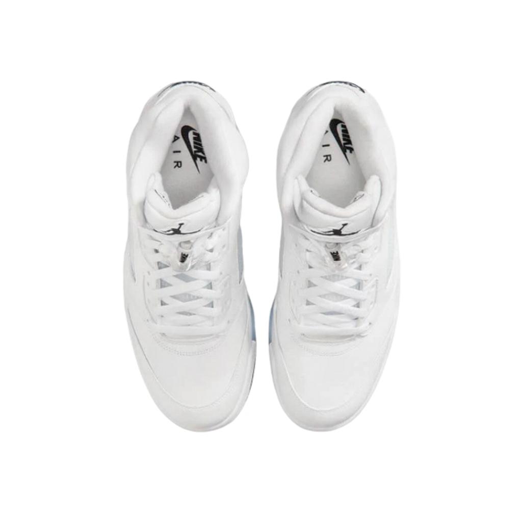 Air Jordan 5 Retro Bianco Metallico (2026)
