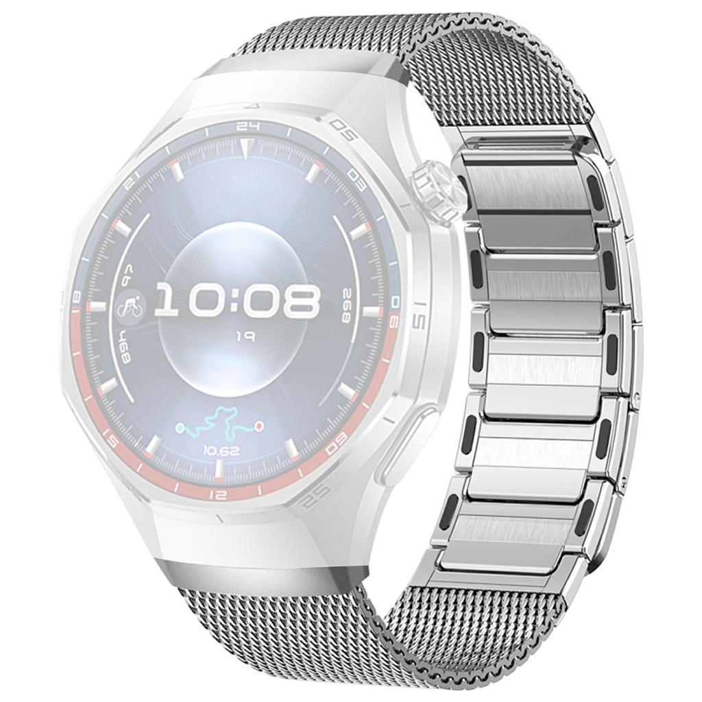 Clips magnetic Bandă metalică pentru Huawei Watch GT 6 Pro 46mm Curea de ceas din oțel inoxidabil Interfață fără cusături