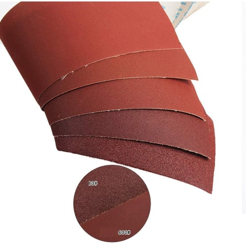 Myoseya Sandpaper, Sandpaper Roll, Gauze Roll, Thin Sandpaper, Sanding Cloth, Emery Cloth, Abrasive Tool for Furniture, Metal, Deburring, Woodworking,