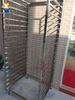 Stackable Stainless Steel and Iron Mesh Drying Rack with Push-Pull Design for Screen and Pad Printing