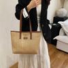 Summer Weave Straw Bag Boho Tote Bag Fashion Straw Shoulder Bag  for Ladies/Girls