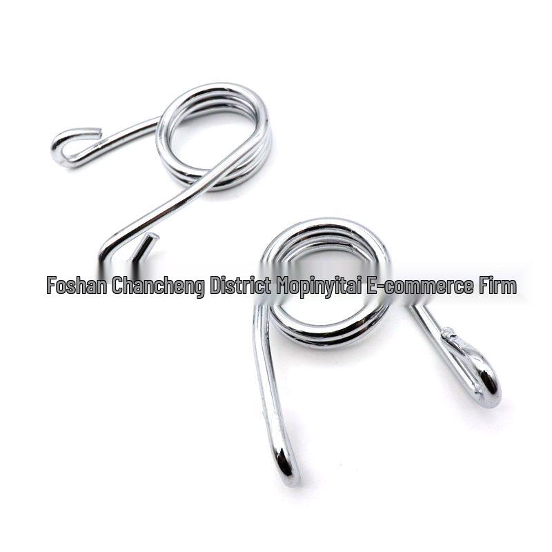 Harley Modified Motorcycle Seat Spring Bracket - Silver Retro Accessories