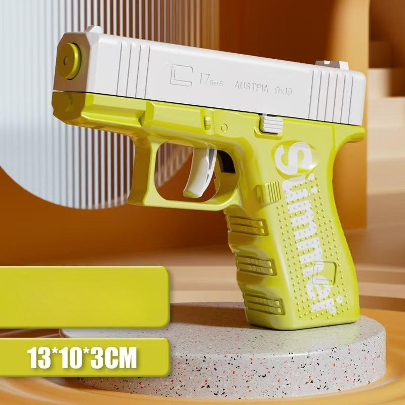 Glock Water Gun Children's Toy, Water Spray, Water Play, Large-capacity Press, Continuous Water Gun Children's Toy Gift