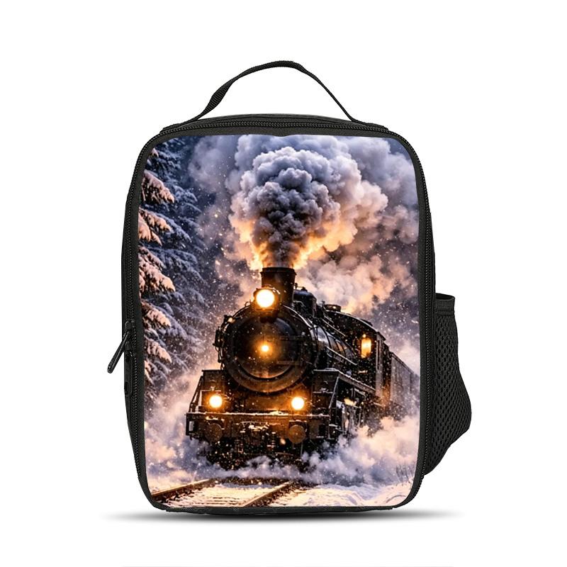 Train Ice Pack, Large Capacity, Lightweight and Compact, Printed New Style, Best School Companion for Boys and Girls