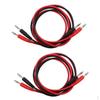 4 Pieces Banana Plug To Cable Test Lead Wire Set 15A