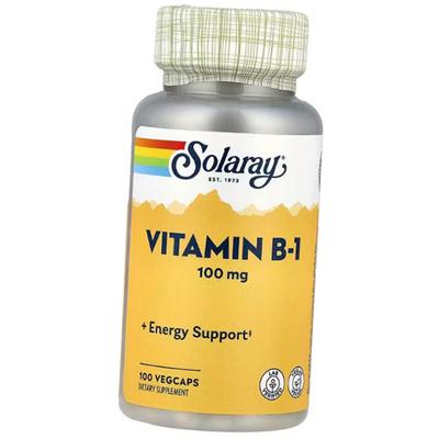 Thiamine Mononitrate, Vitamin B-1 100, 100vegcap (36411086)