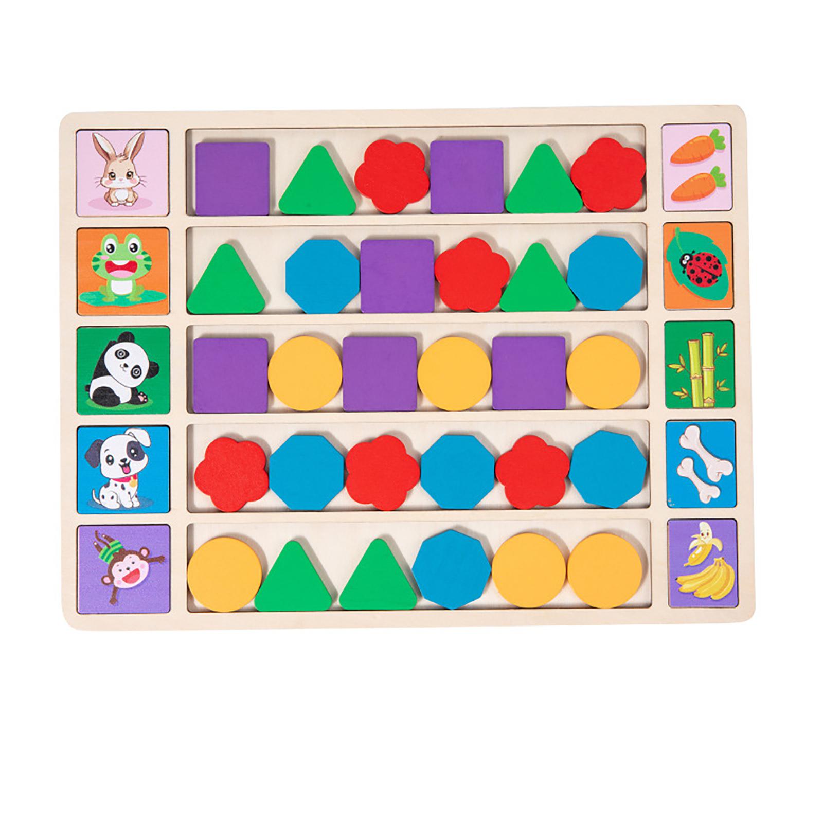 

Pave The Path, Find The Pattern, Sort The Educational Materials, And Put In Homemade Handmade Teaching Toys One Size