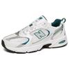 New Balance 530 Weiß Silber Grün Unisex Sneaker Silber-Metallic MR530AB