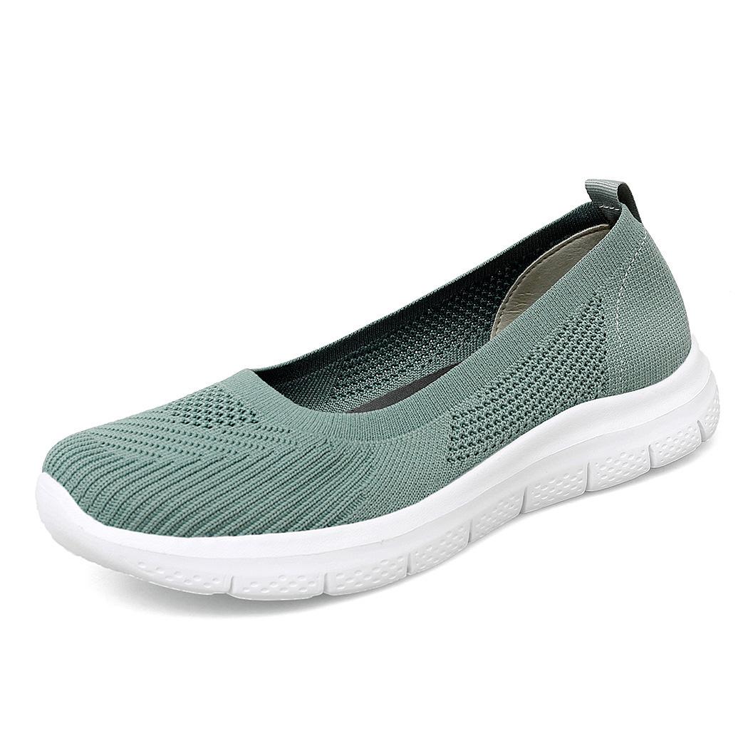 

Cloth shoes spring and autumn breathable soft sole comfortable mother shoes single shoes casual walking shoes 43