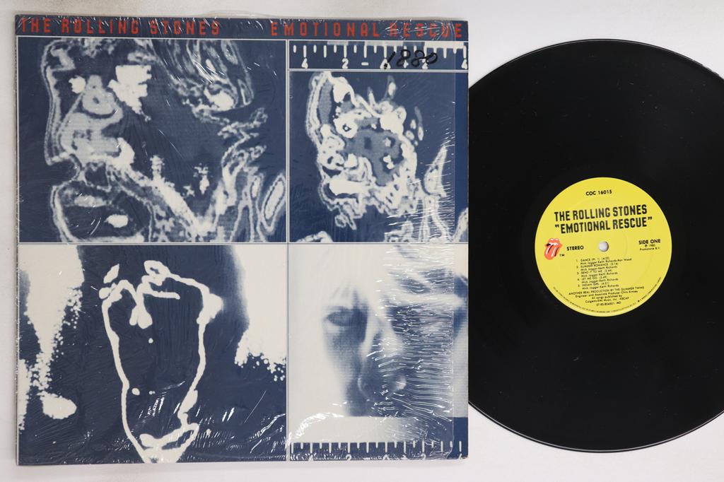 LP Record ROLLING STONES - Emotional Rescure COC16015 ROLLING STONES 1980 US Rock Used