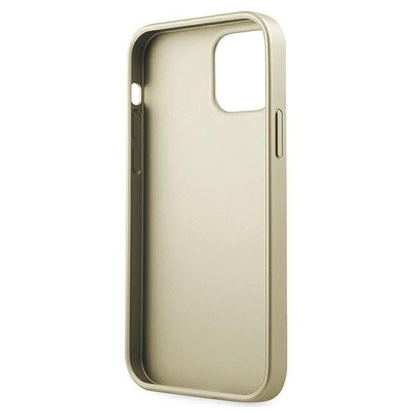 Guess Guhcp12Liglgo Iphone 12 Pro Max 6,7 Złoty/Gold Hardcase Iridescent