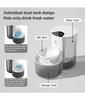 3L Wireless Automatic Pet Water Fountain Rechargeable Dump Water Feeder Timed Smart Cat & Dog Water Dispenser No Filter Required