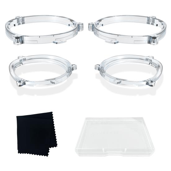 

1 комплект оправы для очков, простая установка, магнитная оправа для очков VR, прочный бампер для очков для Meta Quest 3 Single Frame