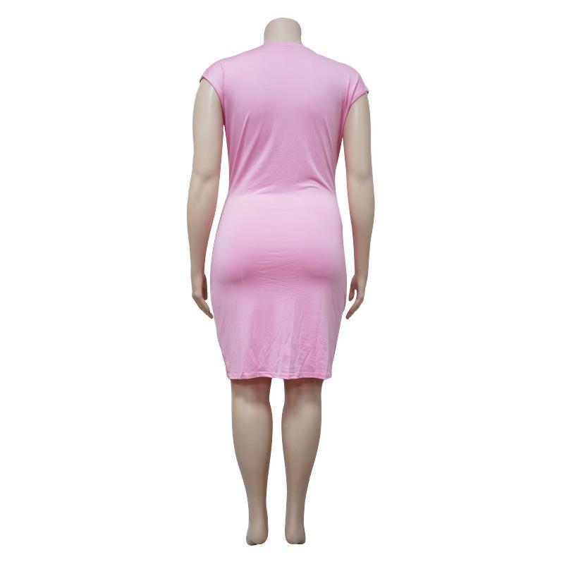 Letní dámské šaty velké šněrovací šaty Sexy upnuté šaty