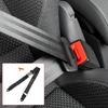 Ride Safety Restraint Extension Strap With Anti Tamper Buckle Heavy Duty Polyester Webbing 30cm Length For Attractions